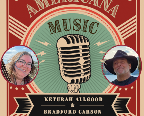 Keturah Allgood and Bradford Carson are the up and coming stars of Americana Music. Preserving traditional sounds and melodies with their soulful expression.